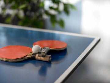 sfeerbeeld ping pong tafeltennis
