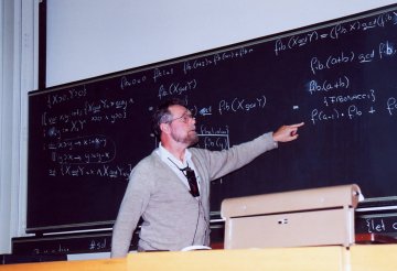 Edsger Dijkstra, 1994 in Zurich