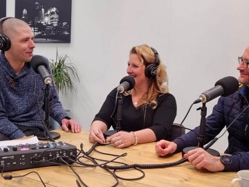 podcast gesprek