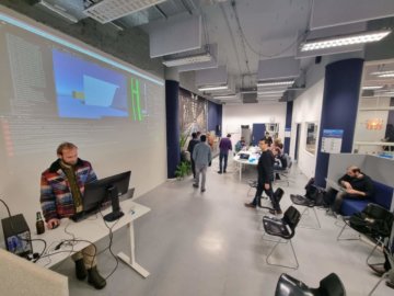 Sfeerbeeld hack night