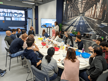 Sfeerbeeld lunch sessie