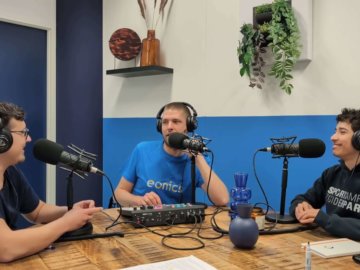 sfeerbeeld pauze praat podcast