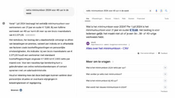 Resultaten van ChatGPT vergeleken met Google Resultaten van ChatGPT vergeleken met Google